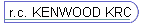 r.c. KENWOOD KRC